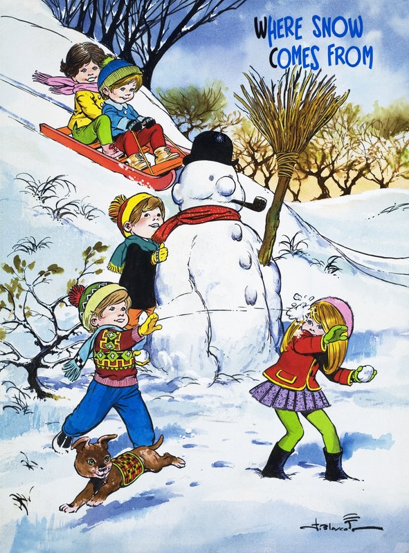 Woher der Schnee kommt von Jesus Blasco