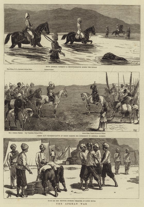 Der Afghanische Krieg von John Charles Dollman