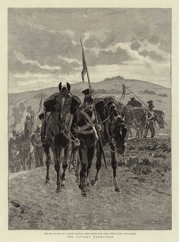 Die Kavalleriemanöver von John Charlton