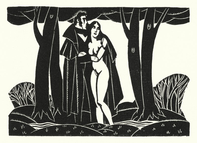 Illustration für Madame Bovary von Gustave Flaubert von John Austen