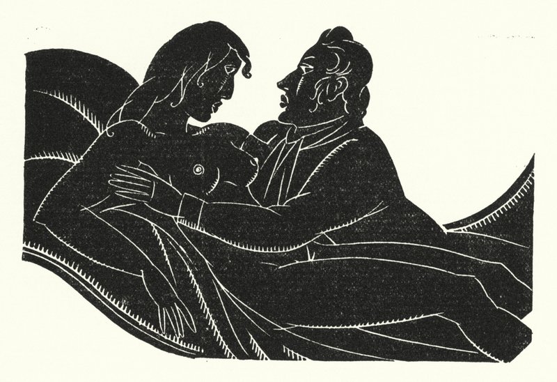 Illustration für Madame Bovary von Gustave Flaubert von John Austen