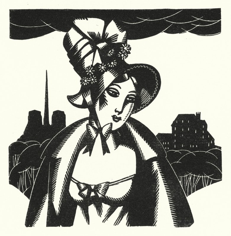 Illustration für Madame Bovary von Gustave Flaubert von John Austen