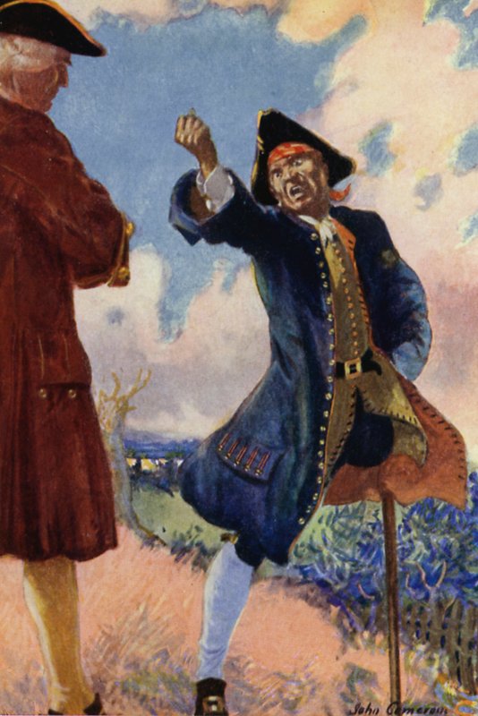 Illustration für Die Schatzinsel von John Cameron