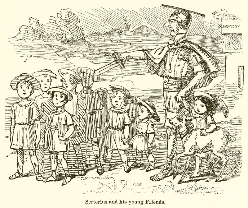 Sertorius und seine jungen Freunde von John Leech