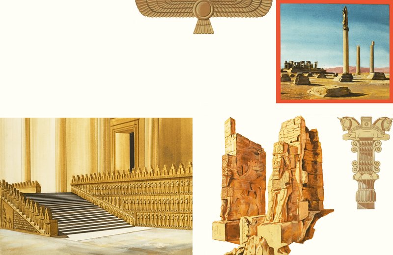 Die mächtige Stadt Persepolis von John Marshall