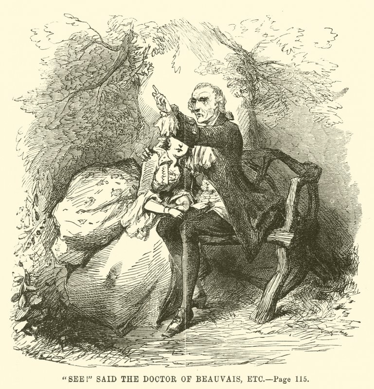 Illustration für Eine Geschichte aus zwei Städten von Charles Dickens von John McLenan