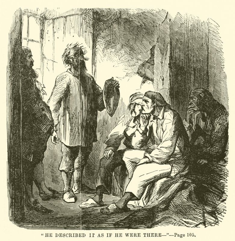 Illustration für Eine Geschichte aus zwei Städten von Charles Dickens von John McLenan