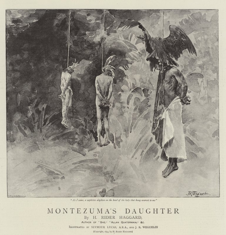 Montezumas Tochter von John Seymour Lucas