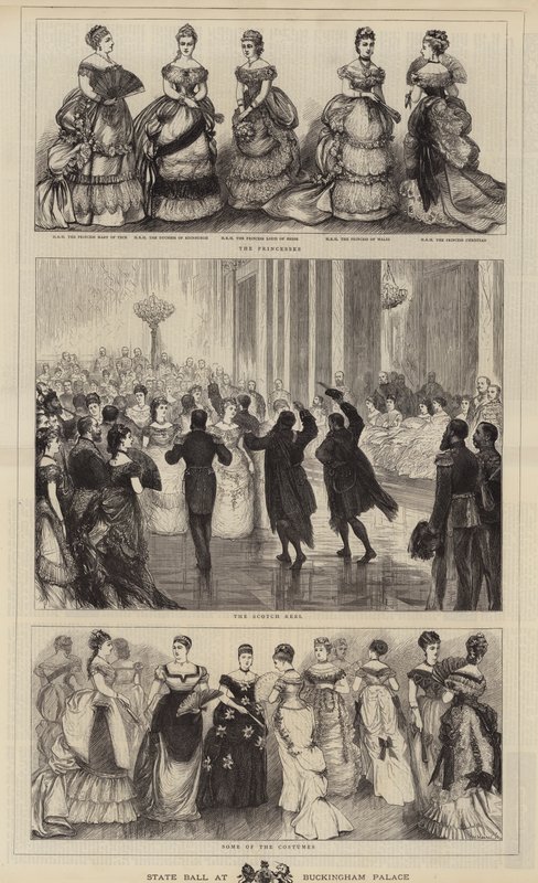 Staatsball im Buckingham Palace von Joseph Nash