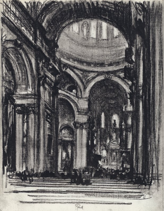 St. Pauls, Das Schiff von Joseph (after) Pennell
