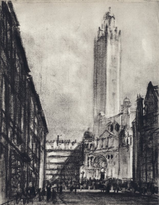 Die Kathedrale, Westminster von Joseph (after) Pennell