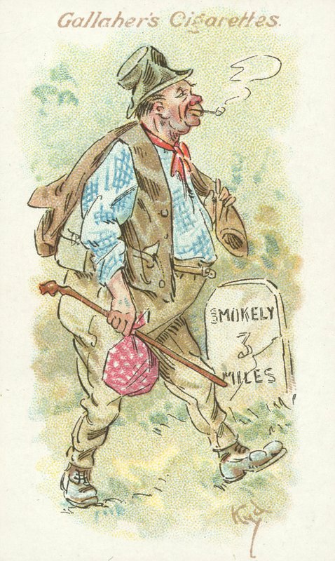 Anhänger des Unkrauts Nr. 3 von Joseph Clayton (1856 1937) Clarke