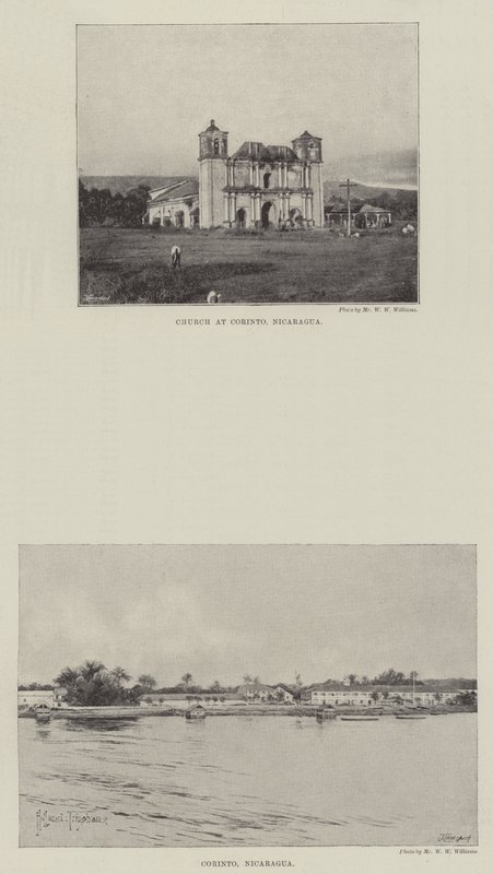 Skizzen aus Nicaragua von Joseph Holland Tringham