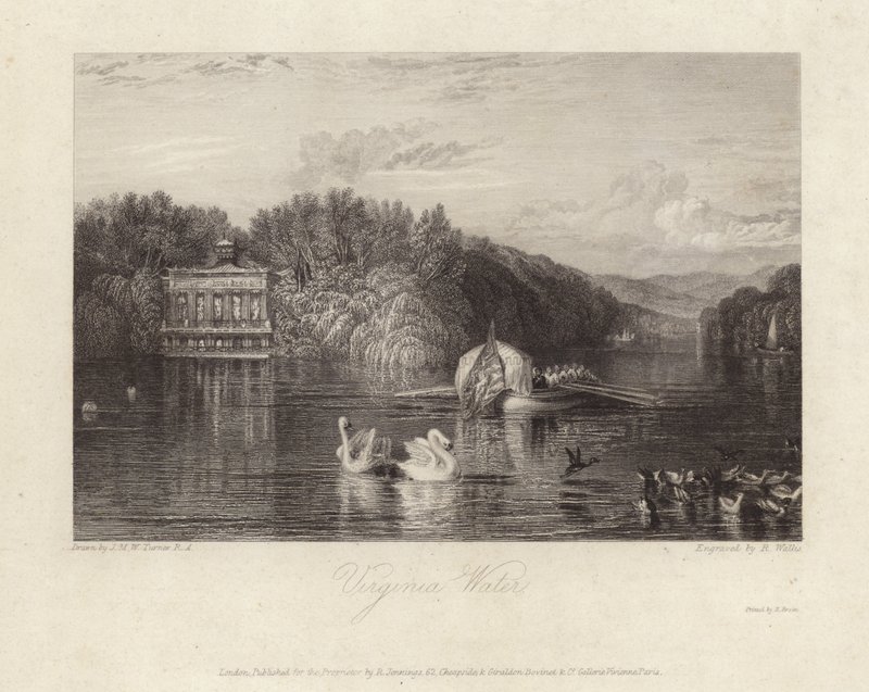 Virginia Water von Joseph Mallord William Turner