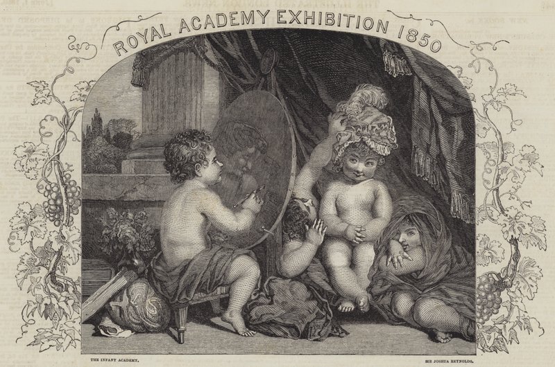Ausstellung der Royal Academy 1850 von Joshua Reynolds