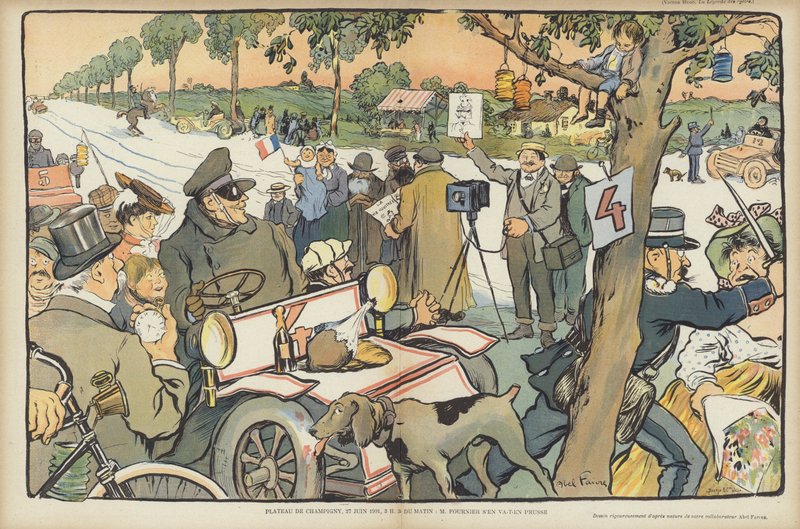 Illustration für Le Rire von Jules Abel Faivre