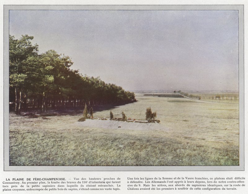 Die Ebene von Fere-Champenoise von Jules Gervais Courtellemont