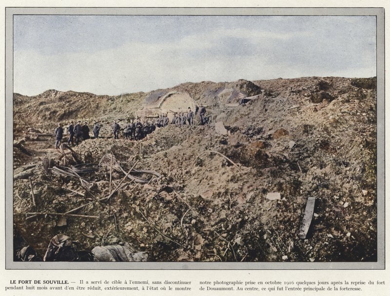 Le Fort de Souville von Jules Gervais Courtellemont