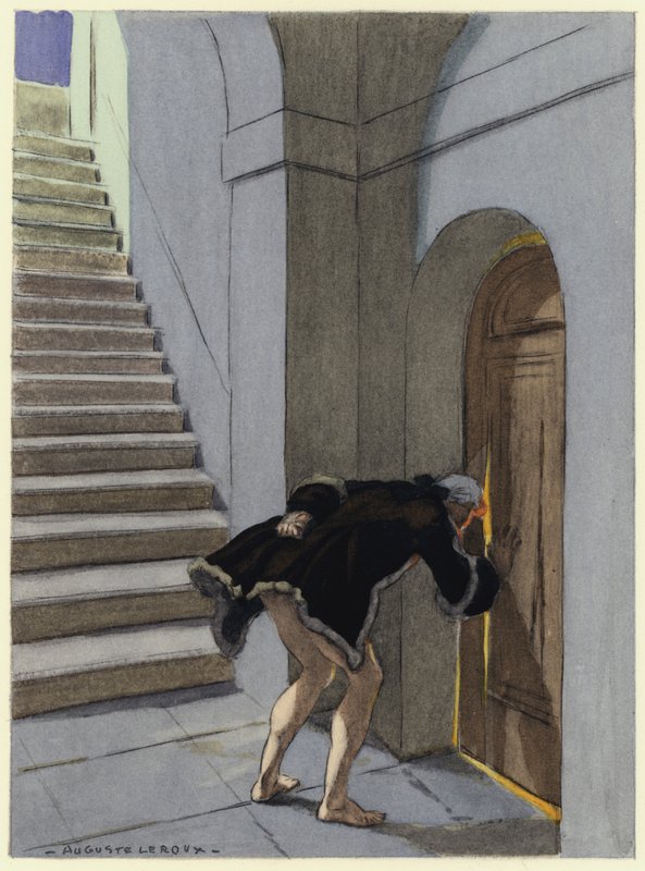 Illustration für die Memoiren von Casanova von Jules Marie Auguste Leroux
