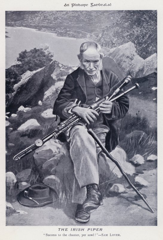 Der irische Dudelsackspieler von Karl Karlovich Piratsky