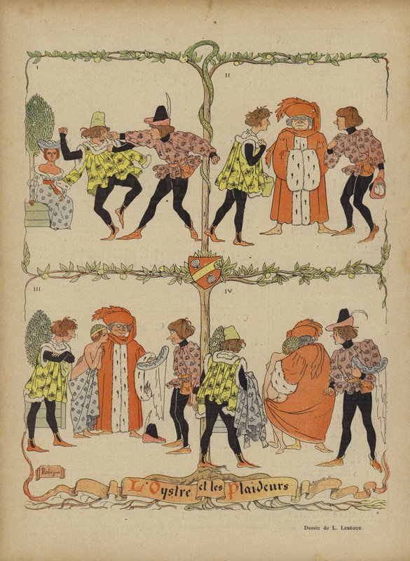 Illustration für Le Rire von Leon Lebegue