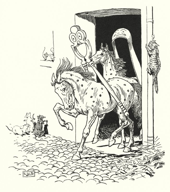 Die Nussknacker und die Zuckerzange von Leonard Leslie Brooke