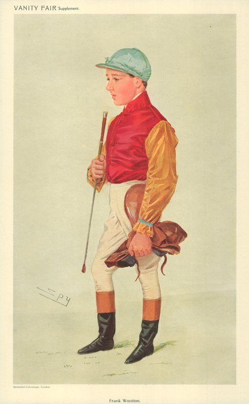 Frank Wooton, 8. September 1909, Vanity Fair Karikatur von Leslie Matthew Ward