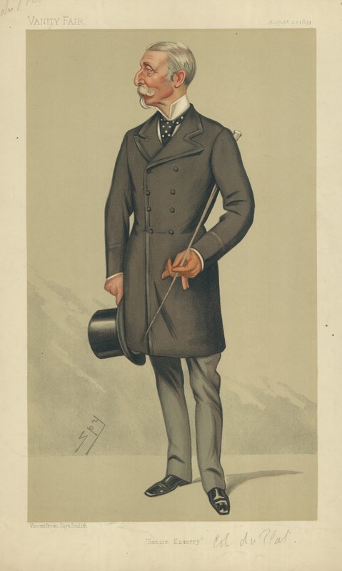Generalmajor Charles Taylor Du Plat von Leslie Matthew Ward