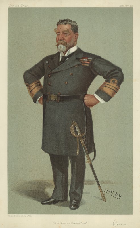 Vizeadmiral Sir Henry Holdsworth Rawson von Leslie Matthew Ward