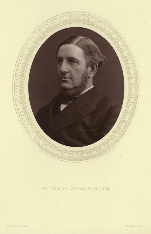 Porträt von Sir William Vernon Harcourt von Lock and Whitfield