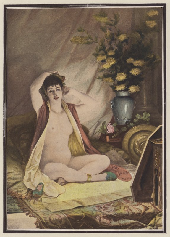 Vor dem Spiegel von Louis Jacquesson de La Chevreuse