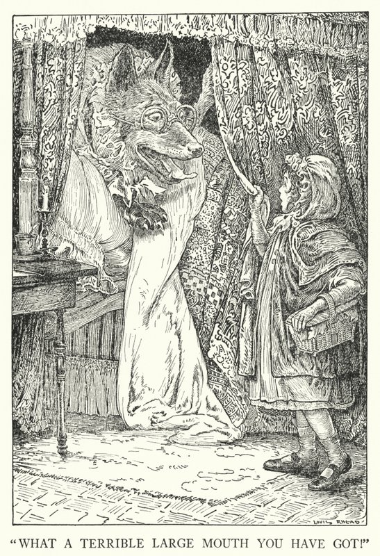 Was für einen schrecklich großen Mund du hast! von Louis John Rhead