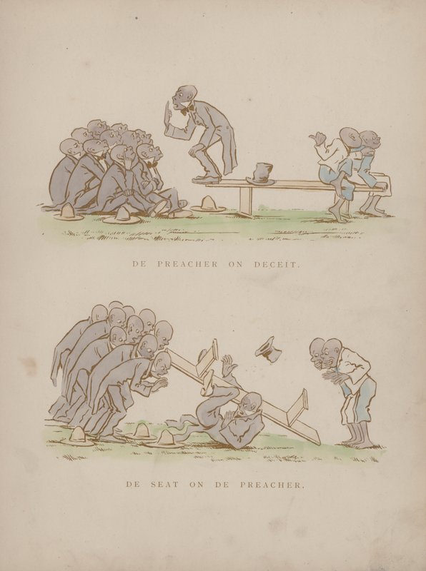 Seite aus den Humours of Cynicus von Martin  Anderson