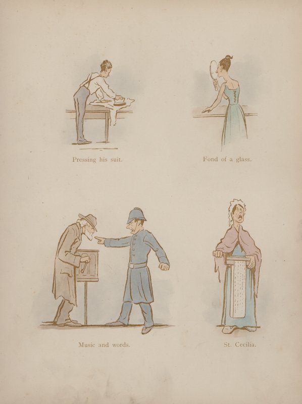 Seite aus den Humours of Cynicus von Martin  Anderson