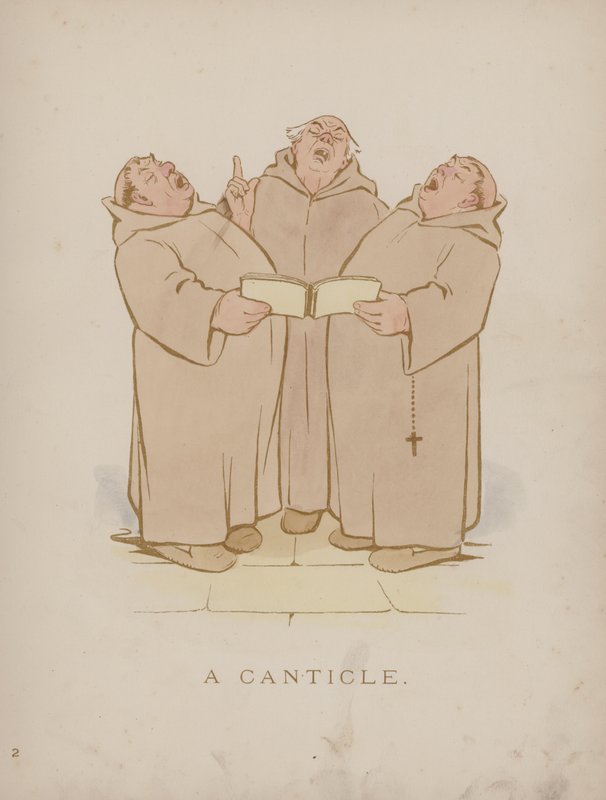 Seite aus den Humours of Cynicus (farbige Gravur) von Martin  Anderson