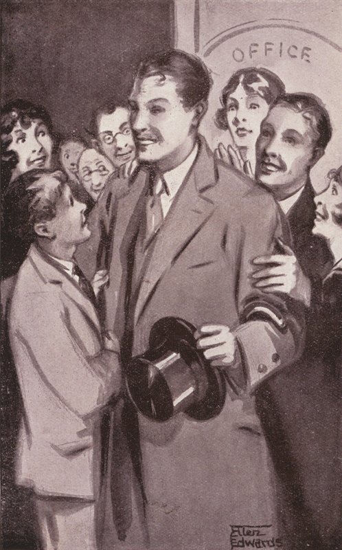 Illustration für Kipps von H G Wells von Mary Ellen Edwards