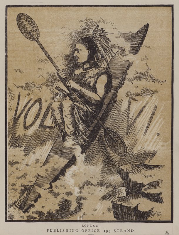 Illustration aus der Zeitschrift The Tomahawk von Matthew