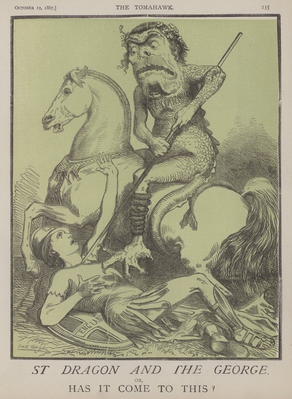 St. Drache und der Georg oder, Ist es dazu gekommen? von Matthew