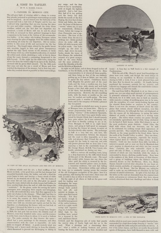Ein Besuch in Tafilet, von Tanger nach Marokko-Stadt von Maurice Romberg
