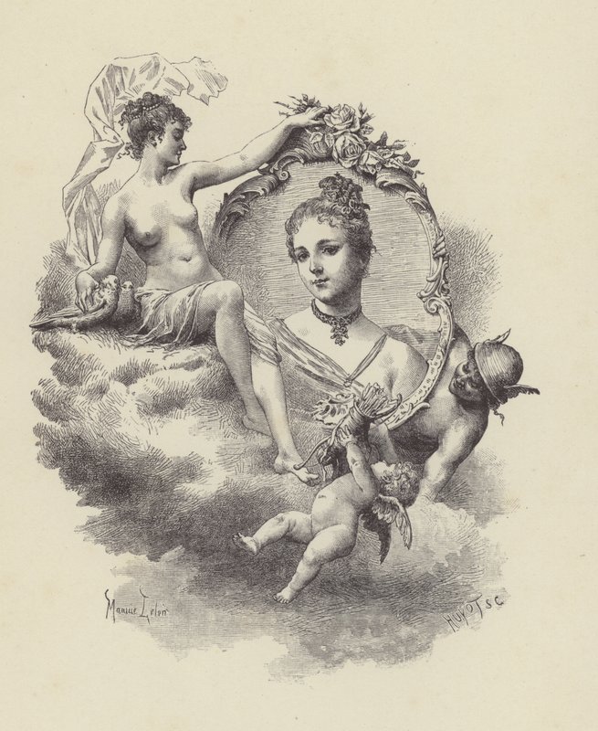 Illustration für Manon Lescaut von Maurice Leloir