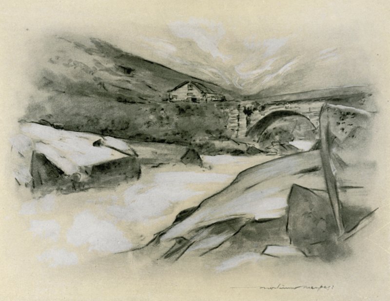 Ein Bergstrom von Mortimer Ludington Menpes