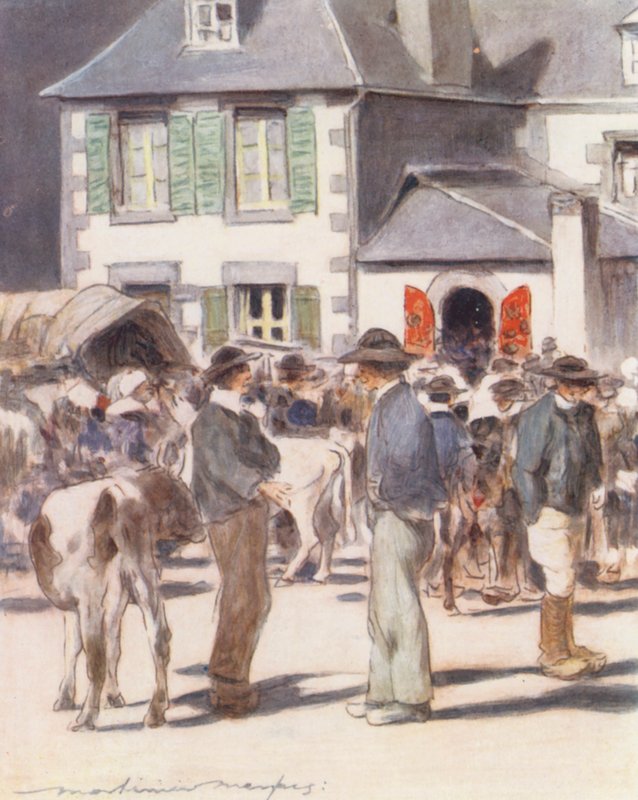 Auf der Messe von Mortimer Ludington Menpes