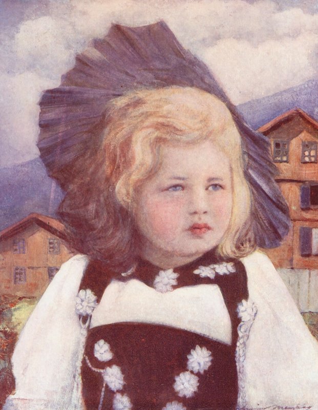 Kinder der Welt: Schweizer, Ein Baby aus Interlaken von Mortimer Ludington Menpes