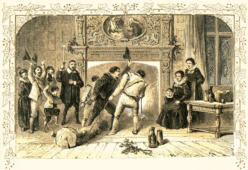 Zeremonie am Heiligabend von Myles Birket Foster