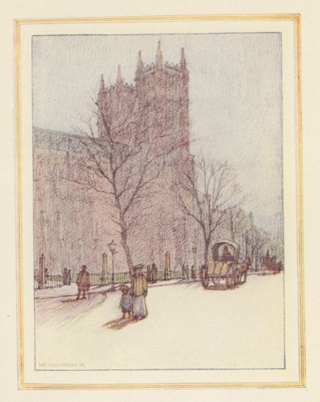 Westminster Abbey von Nelson Dawson
