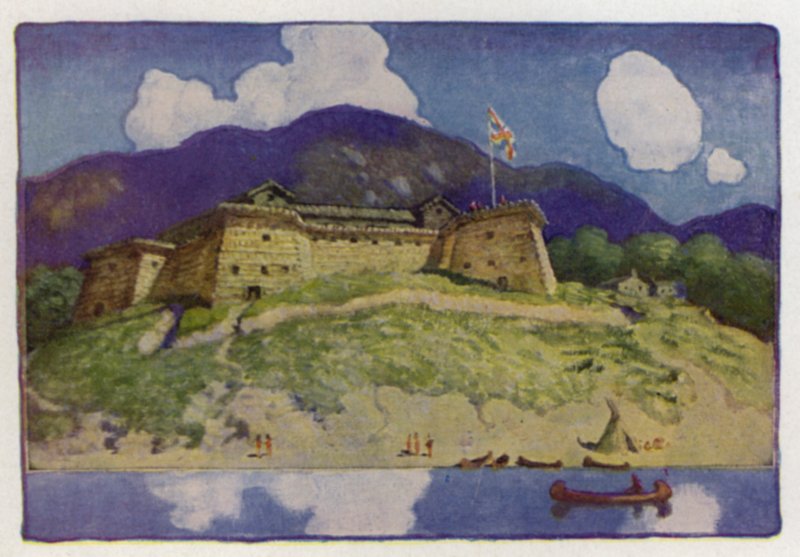 Illustration für Der letzte Mohikaner von Newell Convers Wyeth
