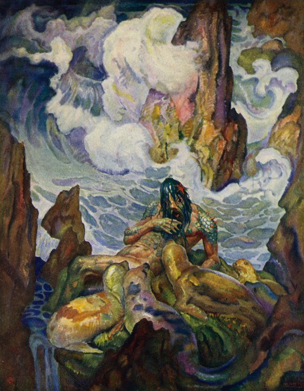 Odyssee: Proteus, Der alte Mann des Meeres von Newell Convers Wyeth