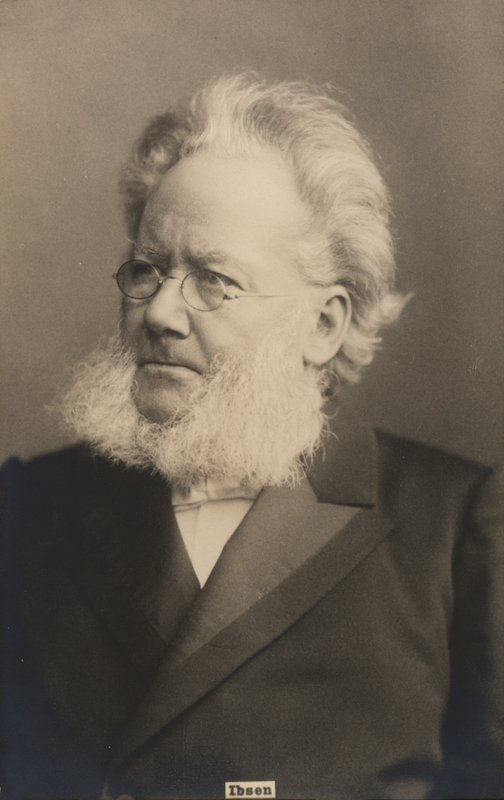 Henrik Ibsen, norwegischer Dramatiker und Dichter von Norwegian Photographer