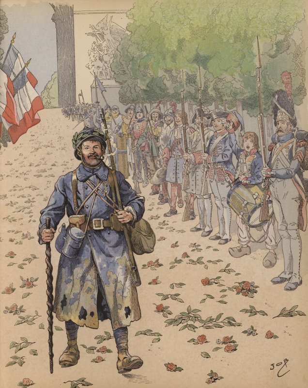 Der Triumph des Poilu von Onfray de Breville Job