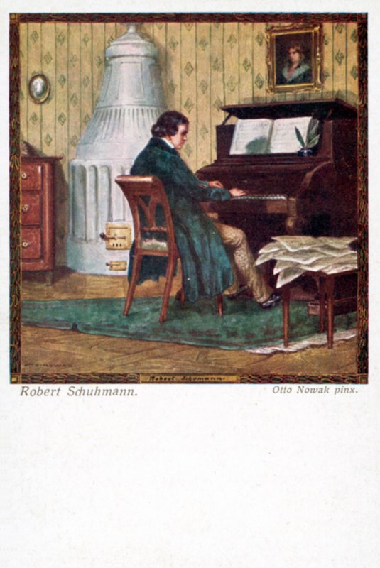 Robert Schumann Spielt Klavier von Otto Robert Nowak